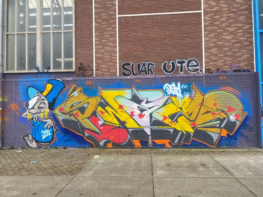 swase, ndsm, amsterdam, graffiti